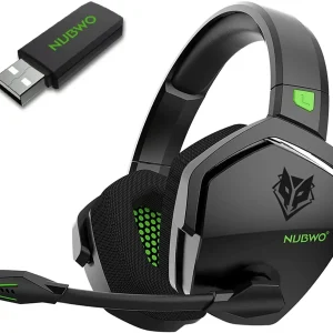Dual Wireless Gaming Headset Mic For PC PS4 PS5