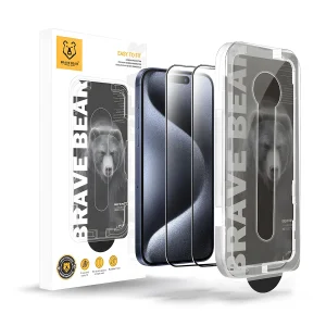 2PCS Screen Protector For iPhone 16 15 14 13 12 Pro Max