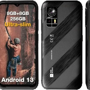 American Version AGM H6 Rugged Smartphone  50MP Cam, 8GB+256GB Waterproof/Dustproof/Shockproof