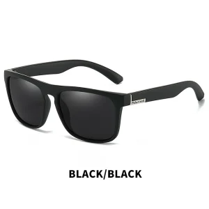 Black Polarized Driving Shades for Outdoor Sports Cycling Travel Fishing Eyewears