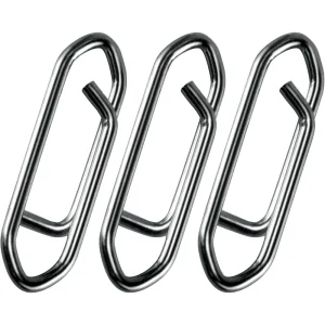 50-Pack Fishing Power Speed Clips, High Strength Stainless Steel