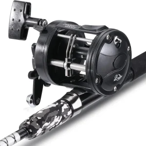 Fishing Rod and Reel Combo for Catfish, Bass
