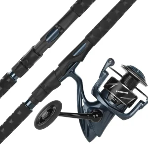 Fishing Rod and Reel Combo with Graphite Blank, Zirconia Rings
