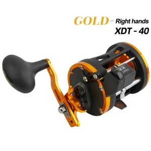 BILLINGS Line Counter Trolling Reel Conventional Level Wind Drum Fishing