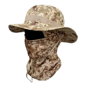 Full Face Mask Sun Protection Fishing Cap for Men Women Fishing