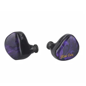 Kiwi Ears Dynamic Driver IEM 3D Printed with Detachable Interchangeable Plug IEM Cable